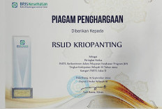 RSUD Kriopanting Peringkat Dua Pelayanan Kesehatan Program JKN 2024 