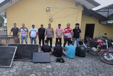 Sempat Lukai Korban, Empat Pelaku Pencurian Diciduk Polisi