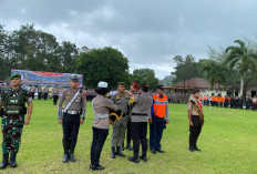 Polres Bangka Apel Pasukan Pengamanan Nataru