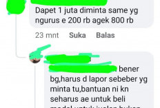 Kesal Diminta Upah Pencairan Bantuan