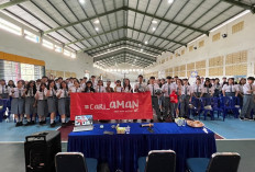 AHM Bersama Honda Babel Gelar Edukasi Safety Riding di SMA Santo Yosef