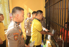 Polres Bangka Berbagi Kasih dengan Tahanan