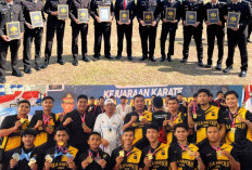 Tim Karate Bhayangkara Presisi Polda Babel Tampil di Kejurnas Kapolri CUP 2026