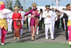  Dalam Rangka HUT ke 25 Babel, 15.000 ASN Tari Bedincak 