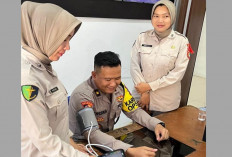 Dokkes Polres Bangka Cek Kesehatan Personel Operasi Mantap Brata 