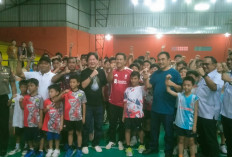 Liem Swie King Sang Legenda Bulu Tangkis Kunjungi Bangka