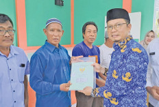 Bupati Algafry Ajak Manfaatkan Program PTSL dari BPN