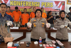 Delapan Tersangka Narkoba Terancam Lima Tahun Penjara