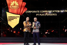 PLN Sabet Penghargaan CNBC Indonesia Communications Strategist Award 2024