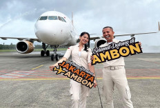 Super Air Jet Sudah Mendarat di Bandar Udara Pattimura Ambon      