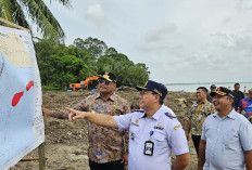 Pj Gubernur Tinjau Persiapan Pembangunan Dua Pelabuhan