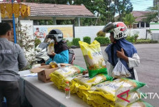 Bulog Belitung Jual 1.200 Liter Minyakita di GPM