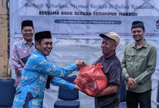 Bank Berkah Serumpun Mandiri Tebar Sembako