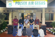 Enam Warga Bangka Tengah Mencuri Mesin di Vila Air Gegas