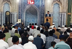Wamen P2MI Jadi Khatib Salat Iduladha di Masjid Muhajirin