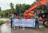PT Timah - Lanal Babel Kirim 5 Unit Excavator