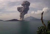 Awas!! Status Anak Krakatau Banten Naik Level Siaga III