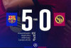 Liga Champions 24/25: Barcelona Hajar Young Boys 5-0 