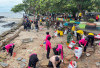 Polres Basel Bersama Forkopimda Bersih - bersih Pantai